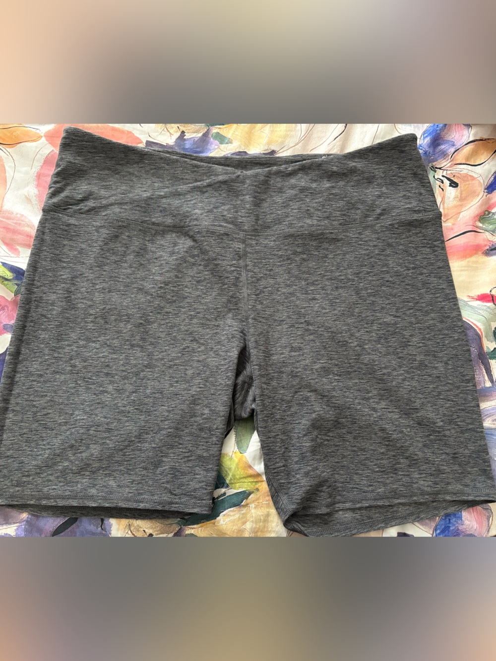 Maurices Women's Heather Gray Bike Shorts Size 2X
